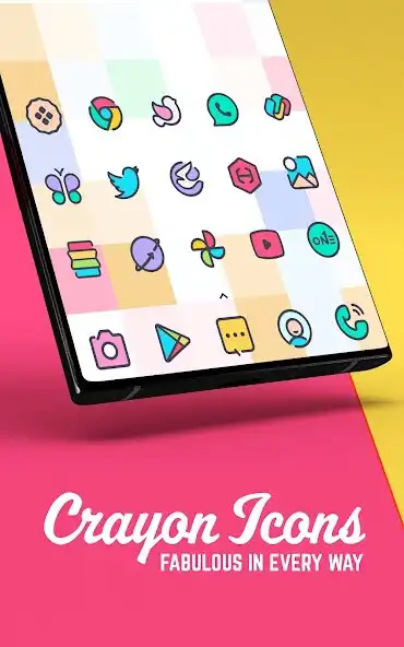 Play Crayon Icon Pack  and enjoy Crayon Icon Pack with UptoPlay