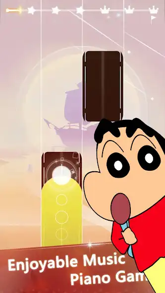 Play Crayon Shin-Chan Tiles Piano  and enjoy Crayon Shin-Chan Tiles Piano with UptoPlay