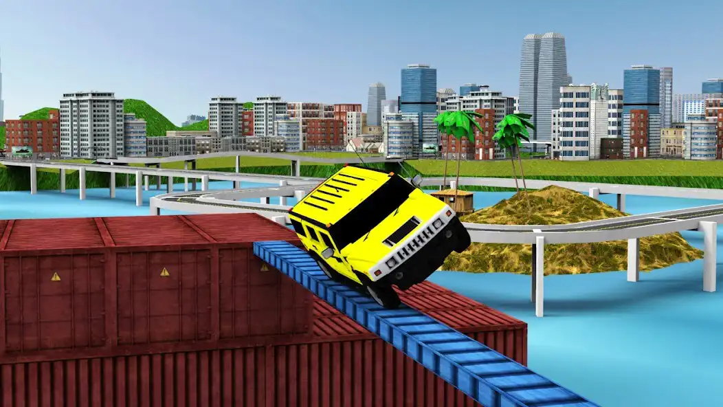 Play Crazy Arab Car Driving Stunts as an online game Crazy Arab Car Driving Stunts with UptoPlay