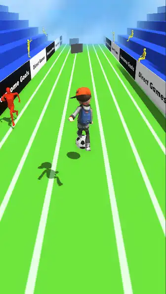 Play Crazy Awesome Goal- Soccer run as an online game Crazy Awesome Goal- Soccer run with UptoPlay