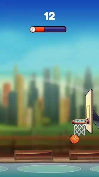 Play Crazy BasketBall Shoot as an online game Crazy BasketBall Shoot with UptoPlay