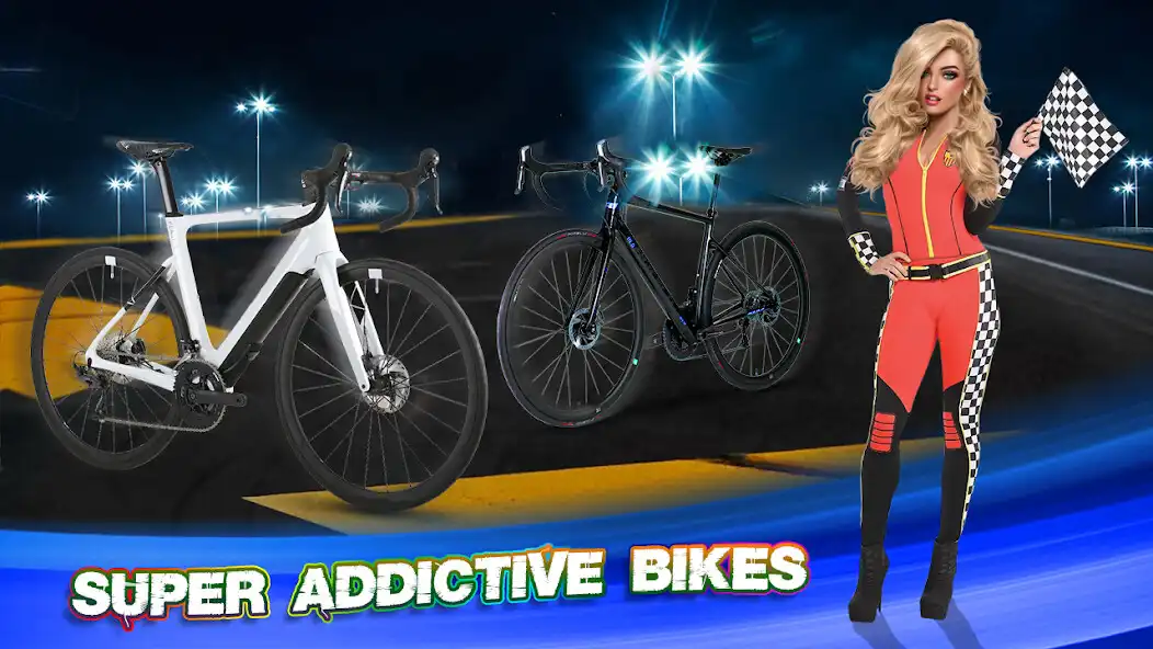 Play Crazy Bicycle Race : Bicycle Stunt Game  and enjoy Crazy Bicycle Race : Bicycle Stunt Game with UptoPlay