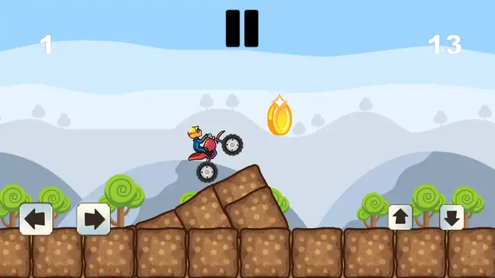 Play Crazy Biker 2D