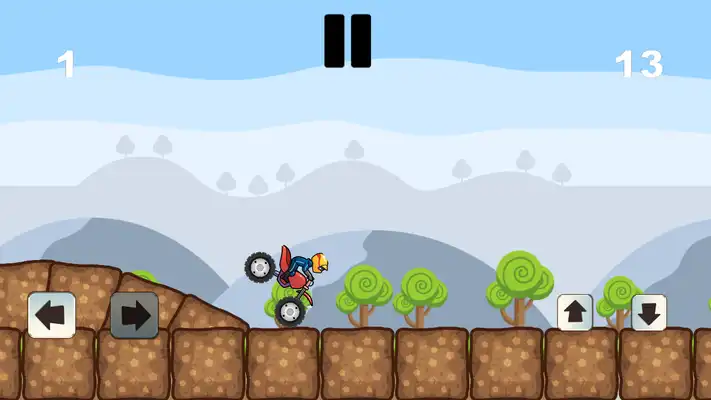 Play Crazy Biker 2D
