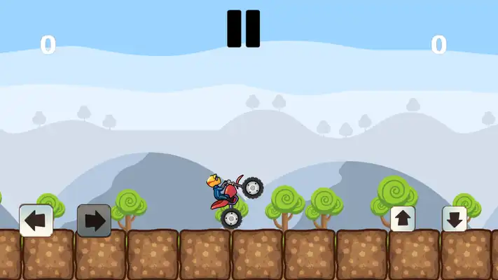 Play Crazy Biker 2D