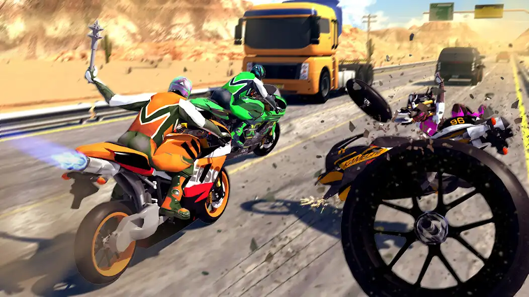 Play Crazy Bike War Stunt Rider, Motorcycle Racing Game as an online game Crazy Bike War Stunt Rider, Motorcycle Racing Game with UptoPlay