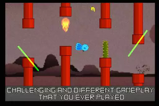 Play Crazy Bird Run - Racing Birdie as an online game Crazy Bird Run - Racing Birdie with UptoPlay