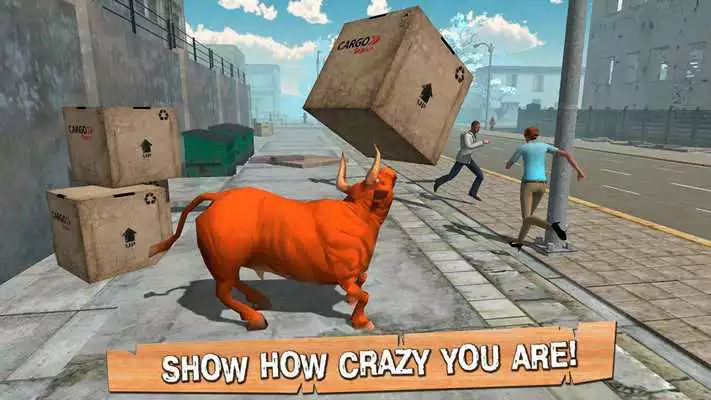 Play Crazy Bull Simulator 3D Play Crazy Bull Simulator 3D