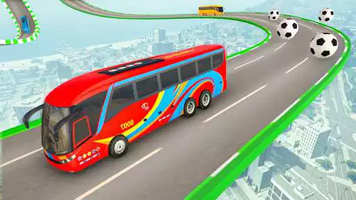 Play Crazy Bus Stunts: Bus Games as an online game Crazy Bus Stunts: Bus Games with UptoPlay