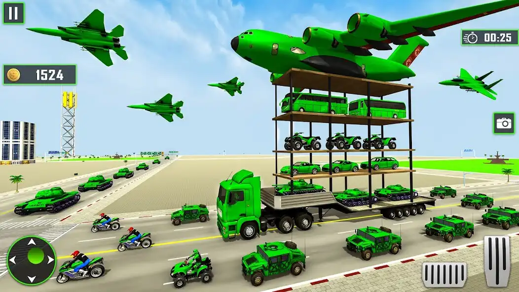 Play Crazy Car Army Transport Truck  and enjoy Crazy Car Army Transport Truck with UptoPlay