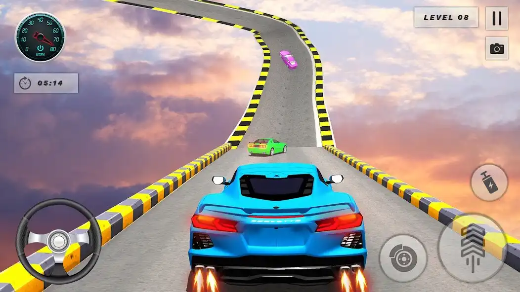 Play Crazy Car Game: Car Stunt Race  and enjoy Crazy Car Game: Car Stunt Race with UptoPlay