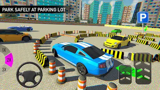 Play Crazy Car Parking Game : Parking 3D Simulator as an online game Crazy Car Parking Game : Parking 3D Simulator with UptoPlay