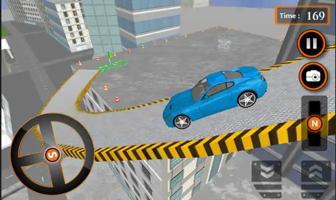 Play Crazy Car Roof Jumping 3D