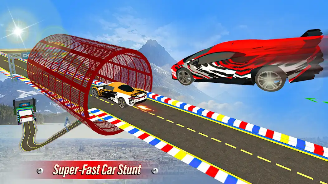 Play Crazy Car Stunt Games : 3D Car as an online game Crazy Car Stunt Games : 3D Car with UptoPlay