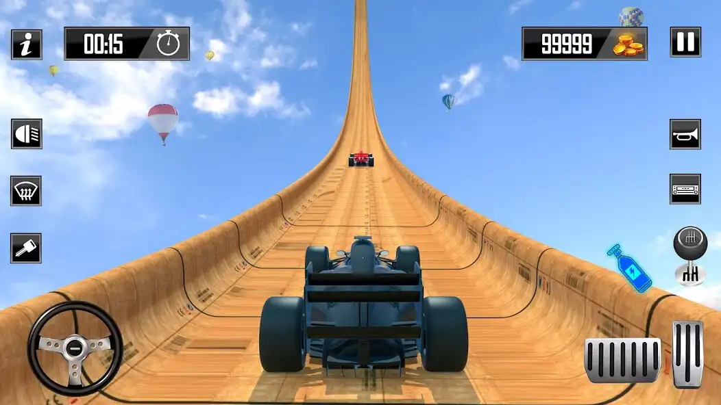 Play Crazy Car Stunts: Ramp Racing  and enjoy Crazy Car Stunts: Ramp Racing with UptoPlay