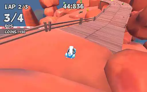 Play Crazy Cat Rush Racing Run Kitty Craft as an online game Crazy Cat Rush Racing Run Kitty Craft with UptoPlay