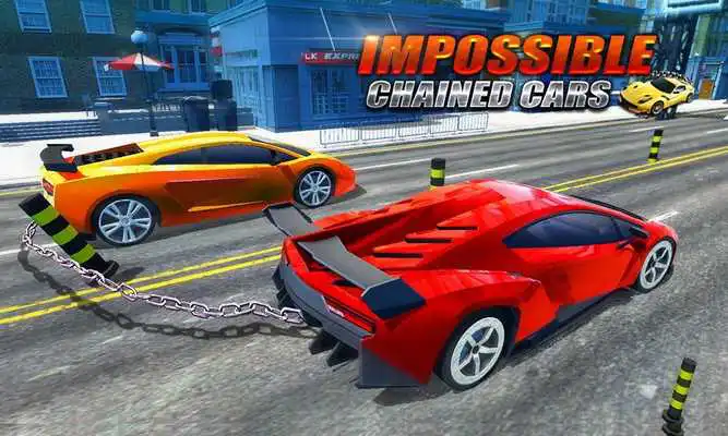 Play Crazy Chained Cars Ramp- Super Chain Cars
