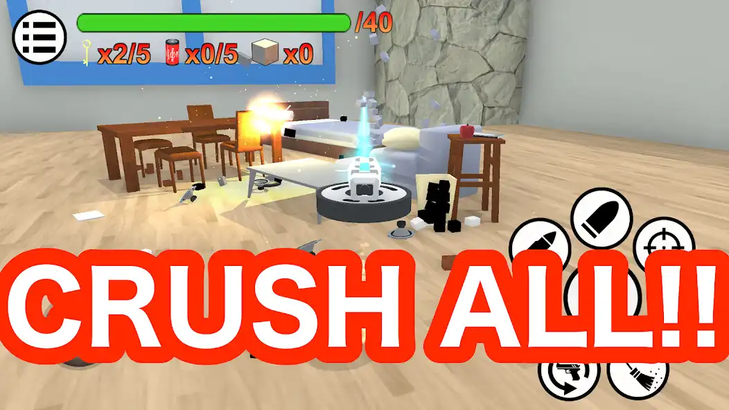 Play Crazy Cleaning - Crush Simulator  and enjoy Crazy Cleaning - Crush Simulator with UptoPlay