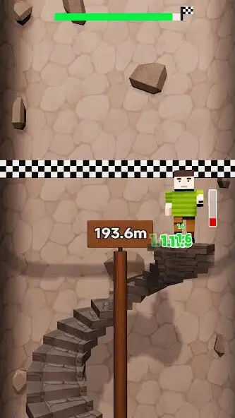 Play Crazy Climbing Stairs as an online game Crazy Climbing Stairs with UptoPlay