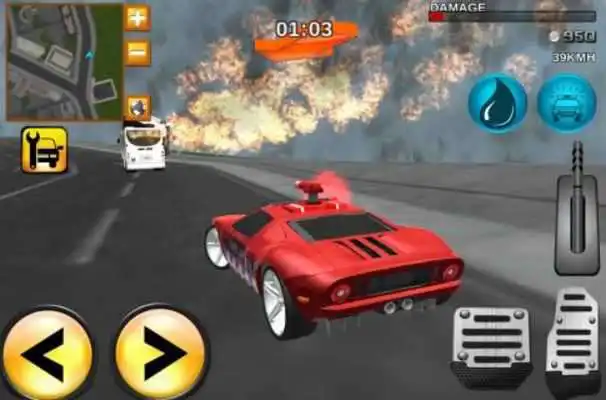 Play Crazy Driver Fireman Duty 3D