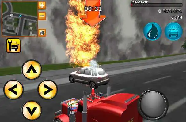 Play Crazy Driver Fireman Duty 3D