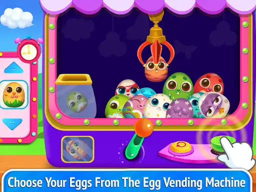 Play Crazy Eggs For Kids - Toy Eggs Vending Machine as an online game Crazy Eggs For Kids - Toy Eggs Vending Machine with UptoPlay