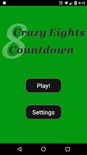 Play APK Crazy Eights Countdown (Free)  and enjoy Crazy Eights Countdown (Free) with UptoPlay com.glapplications.crazyeightfree