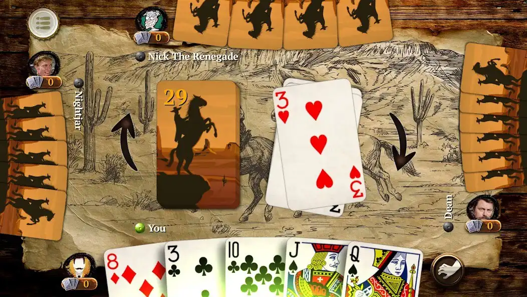Play Crazy Eights HD as an online game Crazy Eights HD with UptoPlay