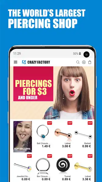 Play Crazy Factory: Low Cost Pierci  and enjoy Crazy Factory: Low Cost Pierci with UptoPlay