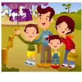 Free play online Crazy family puzzle APK