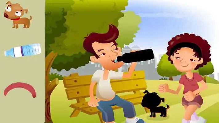 Play Crazy family puzzle