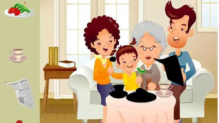 Play Crazy family puzzle