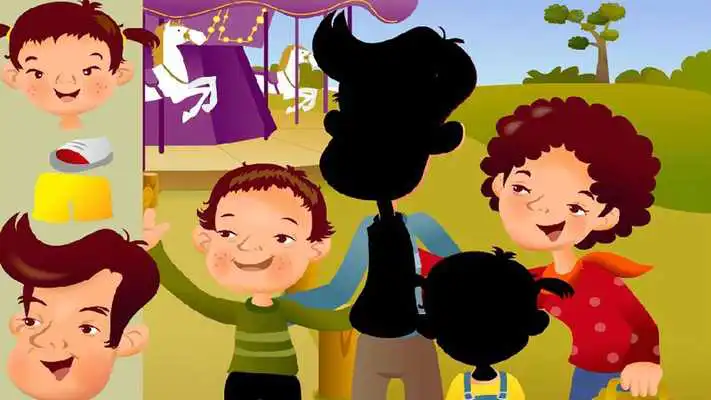 Play Crazy family puzzle