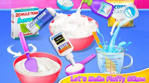 Play Crazy Fluffy Slime Maker