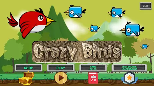 Play Crazy Forest Birds as an online game Crazy Forest Birds with UptoPlay