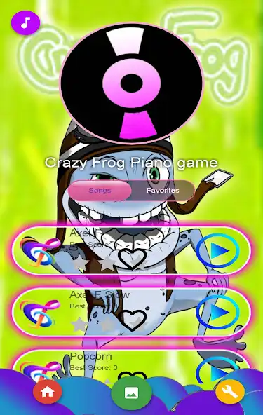 Play Crazy Frog Piano Game  and enjoy Crazy Frog Piano Game with UptoPlay
