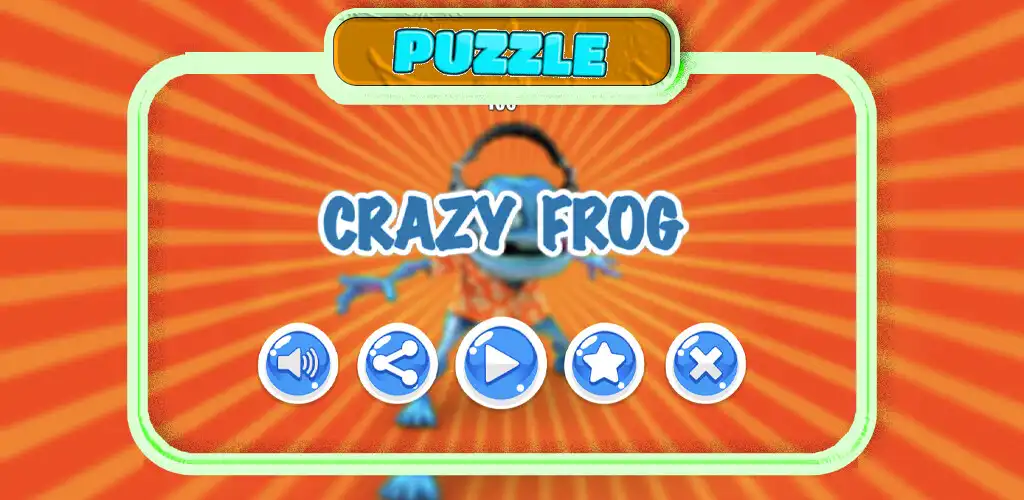 Play Crazy Frog Puzzle Axel F  and enjoy Crazy Frog Puzzle Axel F with UptoPlay