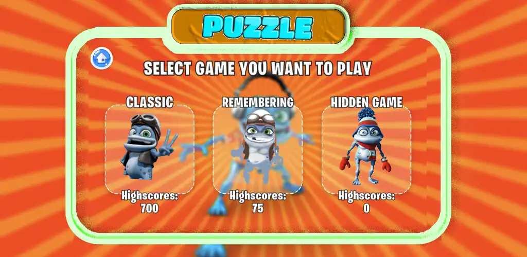 Play Crazy Frog Puzzle Axel F as an online game Crazy Frog Puzzle Axel F with UptoPlay