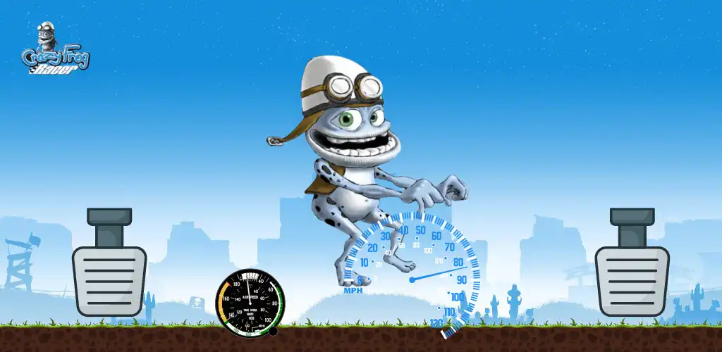 Play Crazy Frog Racing Simulator as an online game Crazy Frog Racing Simulator with UptoPlay
