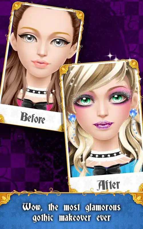 Play Crazy Gothic Party Makeover