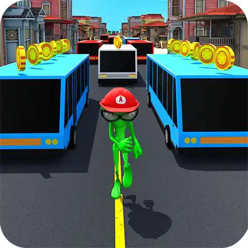 Play Crazy Green Alien- The Fastest Runner APK