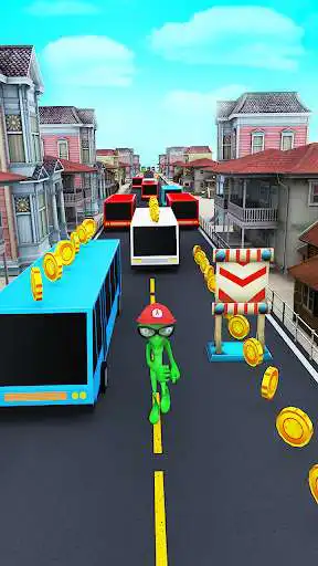 Play Crazy Green Alien- The Fastest Runner  and enjoy Crazy Green Alien- The Fastest Runner with UptoPlay