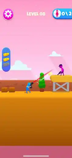Play Crazy Gun as an online game Crazy Gun with UptoPlay