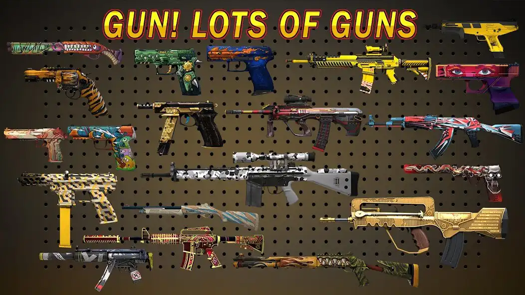 Play Crazy Gun Simulator 3D as an online game Crazy Gun Simulator 3D with UptoPlay