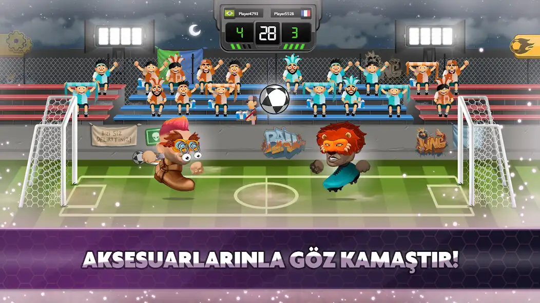Play Crazy Head Soccer as an online game Crazy Head Soccer with UptoPlay
