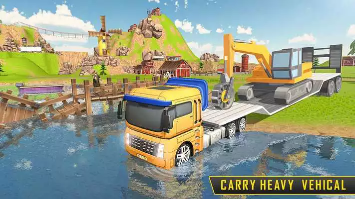 Play Crazy Heavy Euro Truck Transport Simulator