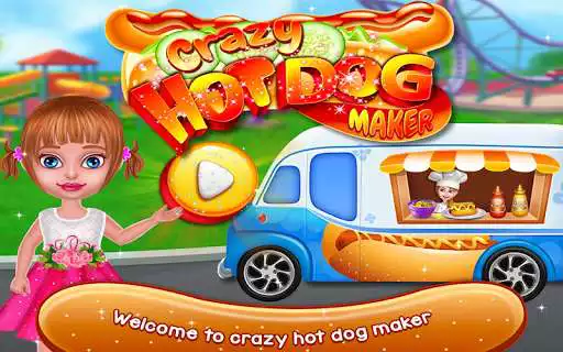 Play Crazy HotDog Maker Cooking  and enjoy Crazy HotDog Maker Cooking with UptoPlay