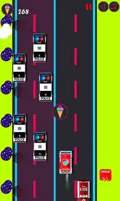 Play Crazy ice cream truck driver