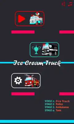 Play Crazy ice cream truck driver