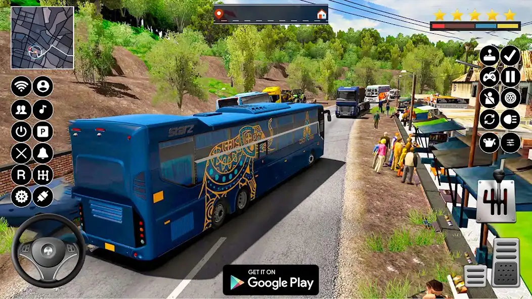 Play Crazy Indian Coach Driving as an online game Crazy Indian Coach Driving with UptoPlay